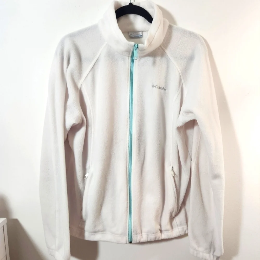 Columbia White Sweater - Picture 1 of 6